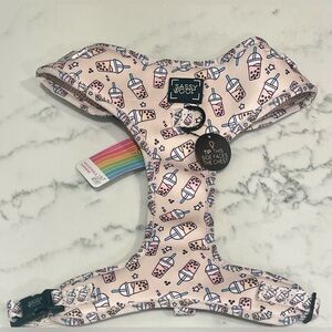 Sassy Woof Dog Adjustable Harness-Fill the Tea-Size XL-New with‎ Tags